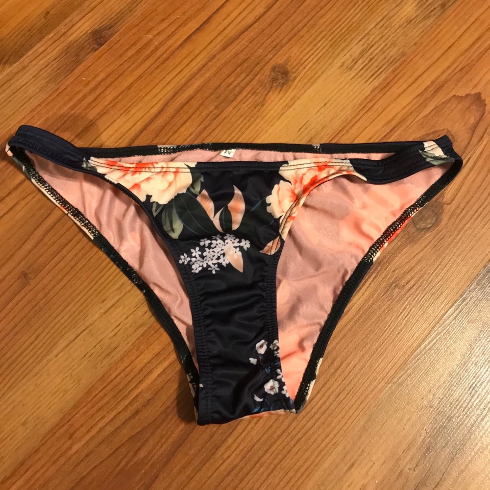New Never Worm Floral Bikini Bottoms